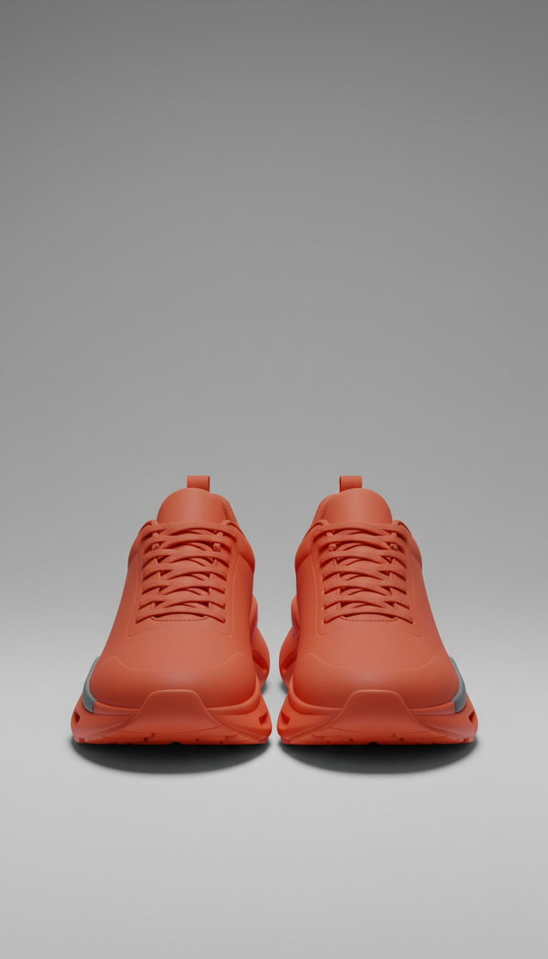Limited Edition Signal Orange Sneakers